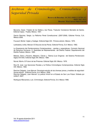 Reforma constitucional en materia penal | PDF