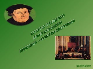 M.C García Chimeno IES “Leopoldo Cano ” 