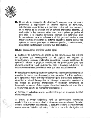 Reforma educativa