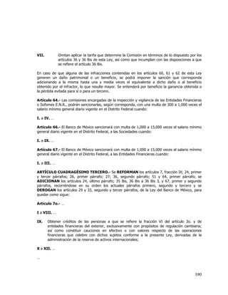 Reforma Financiera 2