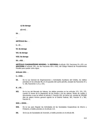 Reforma Financiera 2