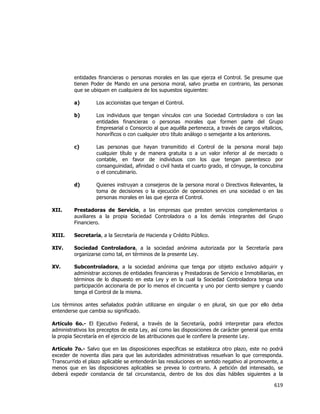 Reforma Financiera 2