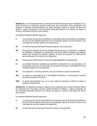 Reforma Financiera 2