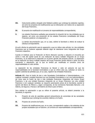 Reforma Financiera 2