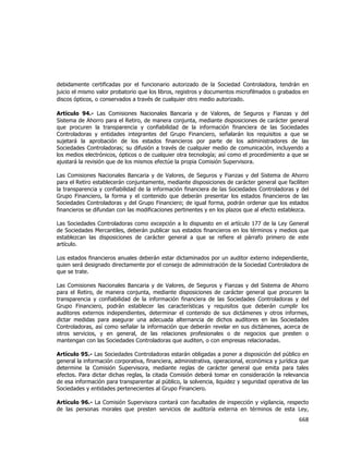 Reforma Financiera 2