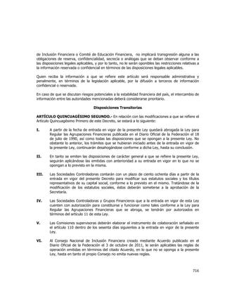 Reforma Financiera 2