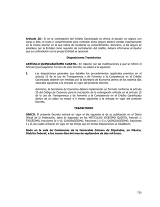 Reforma Financiera 2