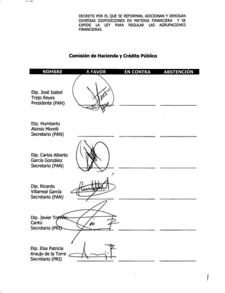 Reforma Financiera 2