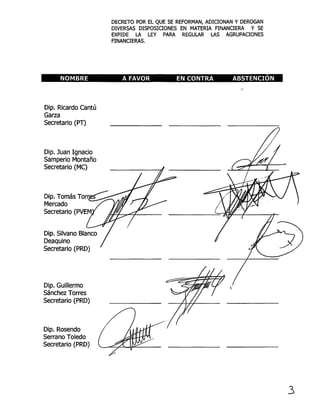 Reforma Financiera 2