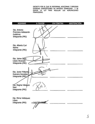 Reforma Financiera 2