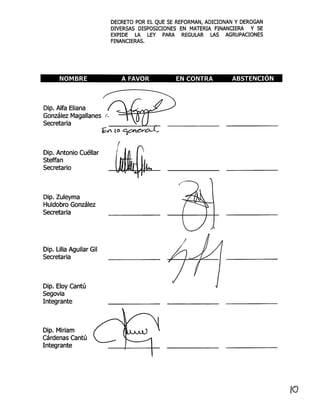 Reforma Financiera 2