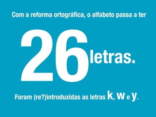 Reforma Ortográfica - Edição revisada