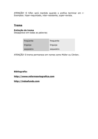 Reforma OrtográFica