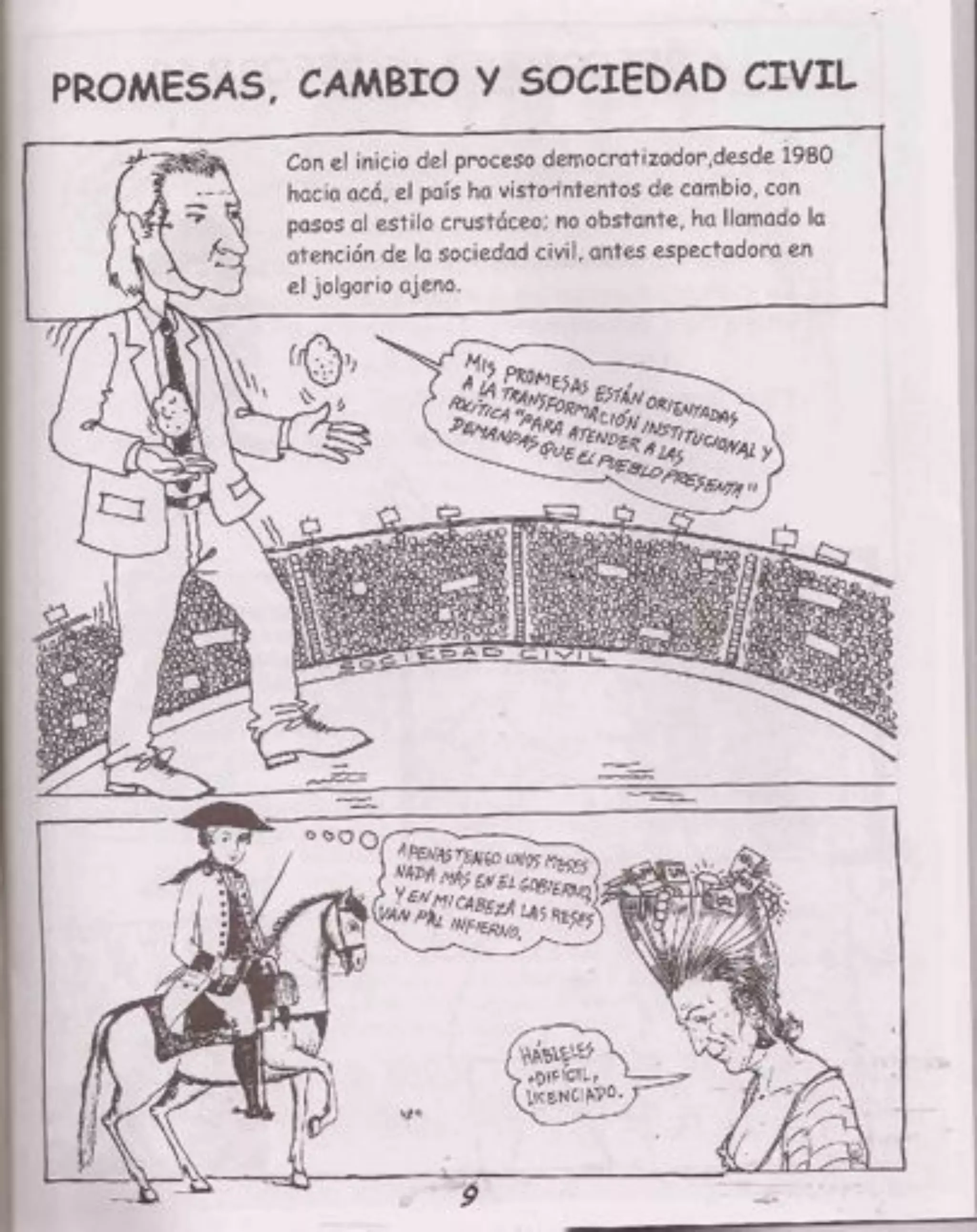 Reforma política de los políticos