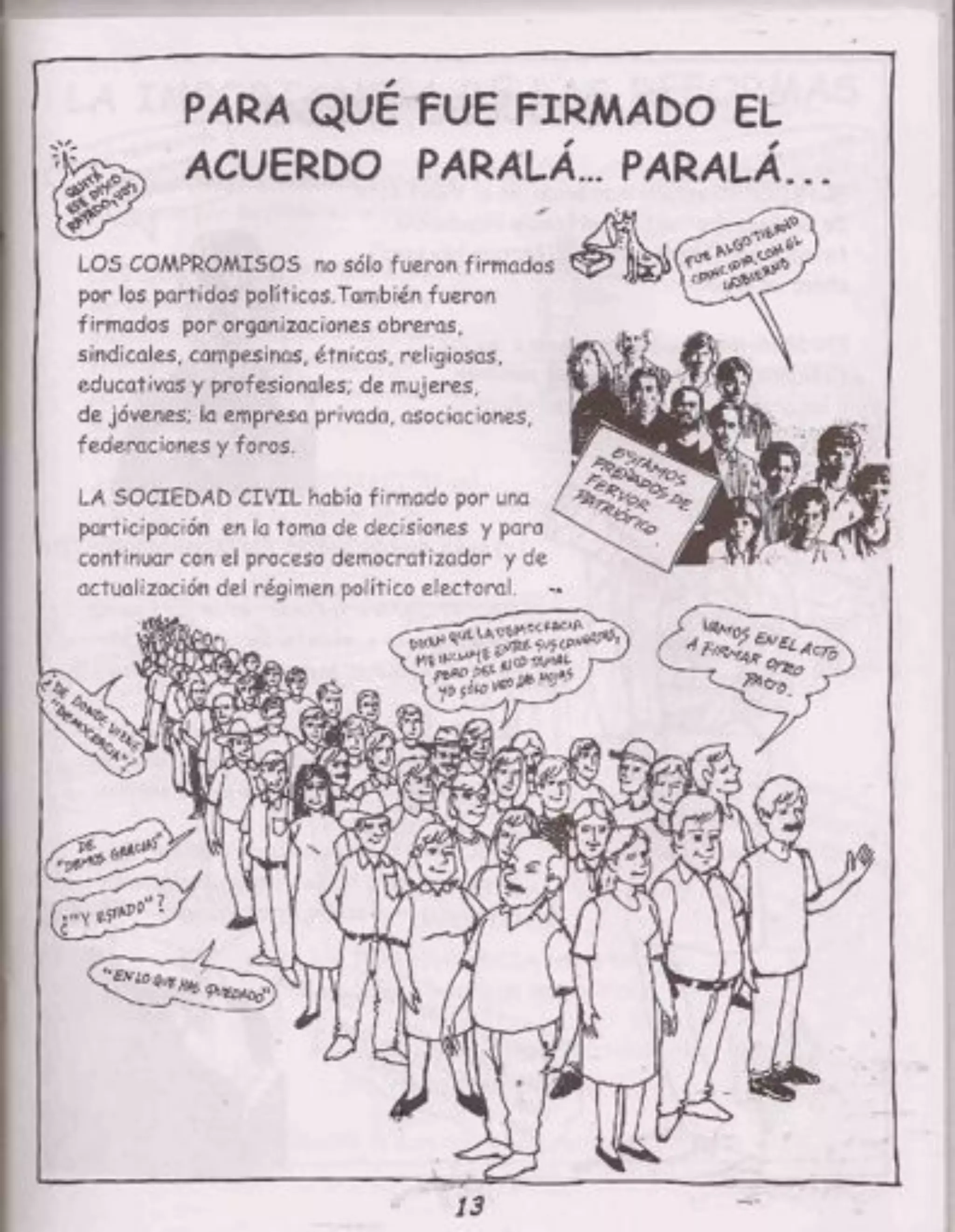 Reforma política de los políticos