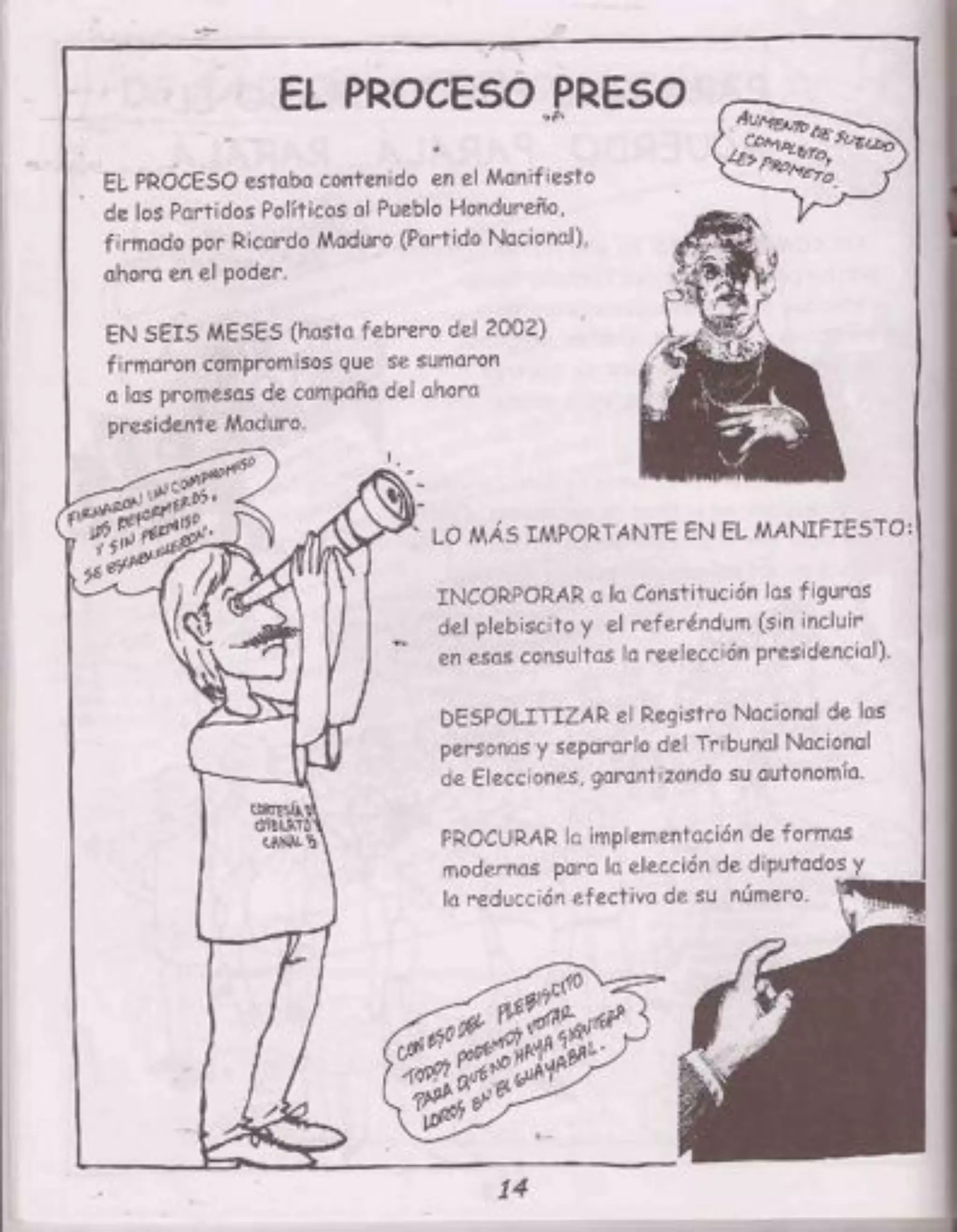 Reforma política de los políticos