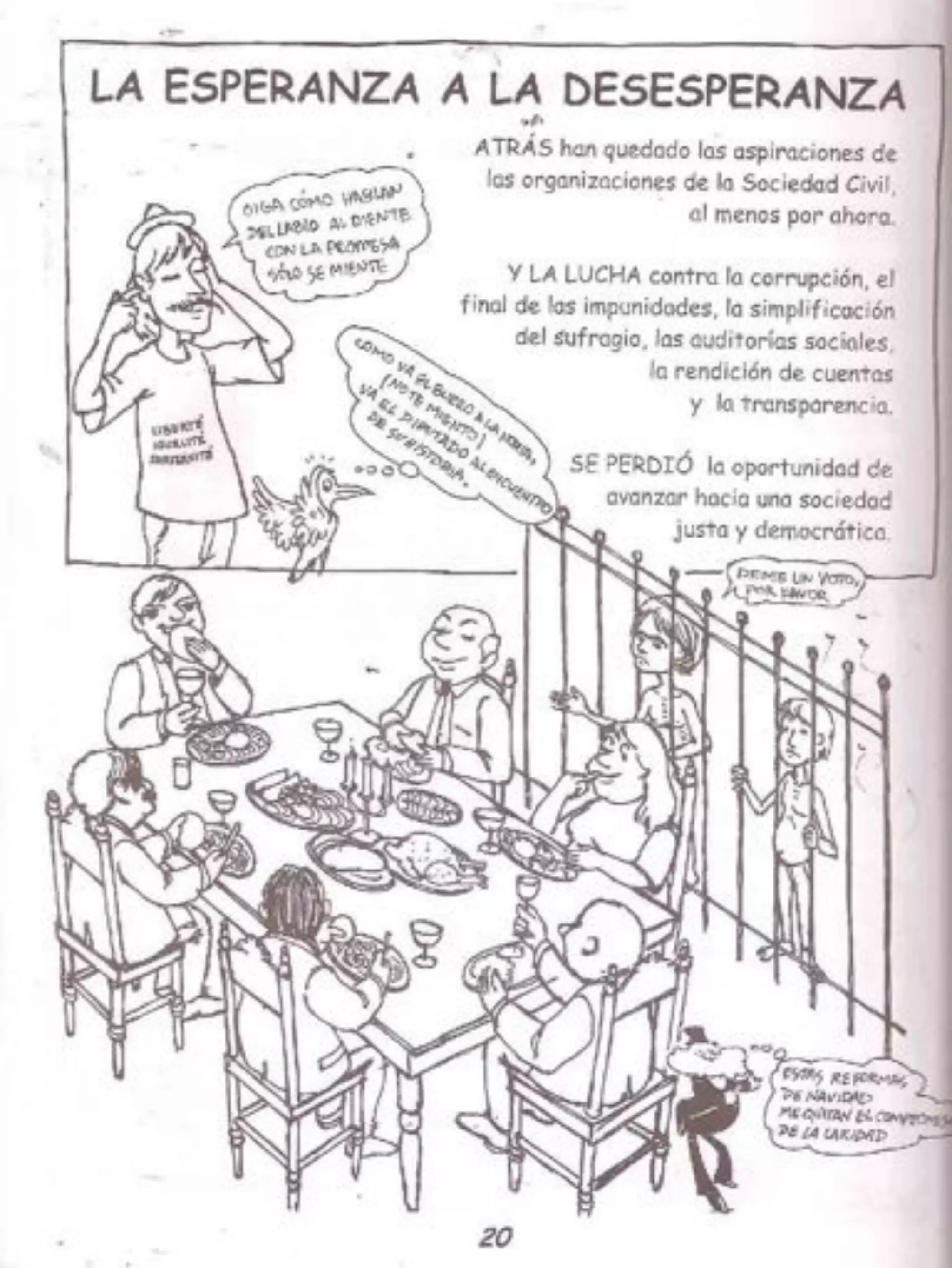 Reforma política de los políticos