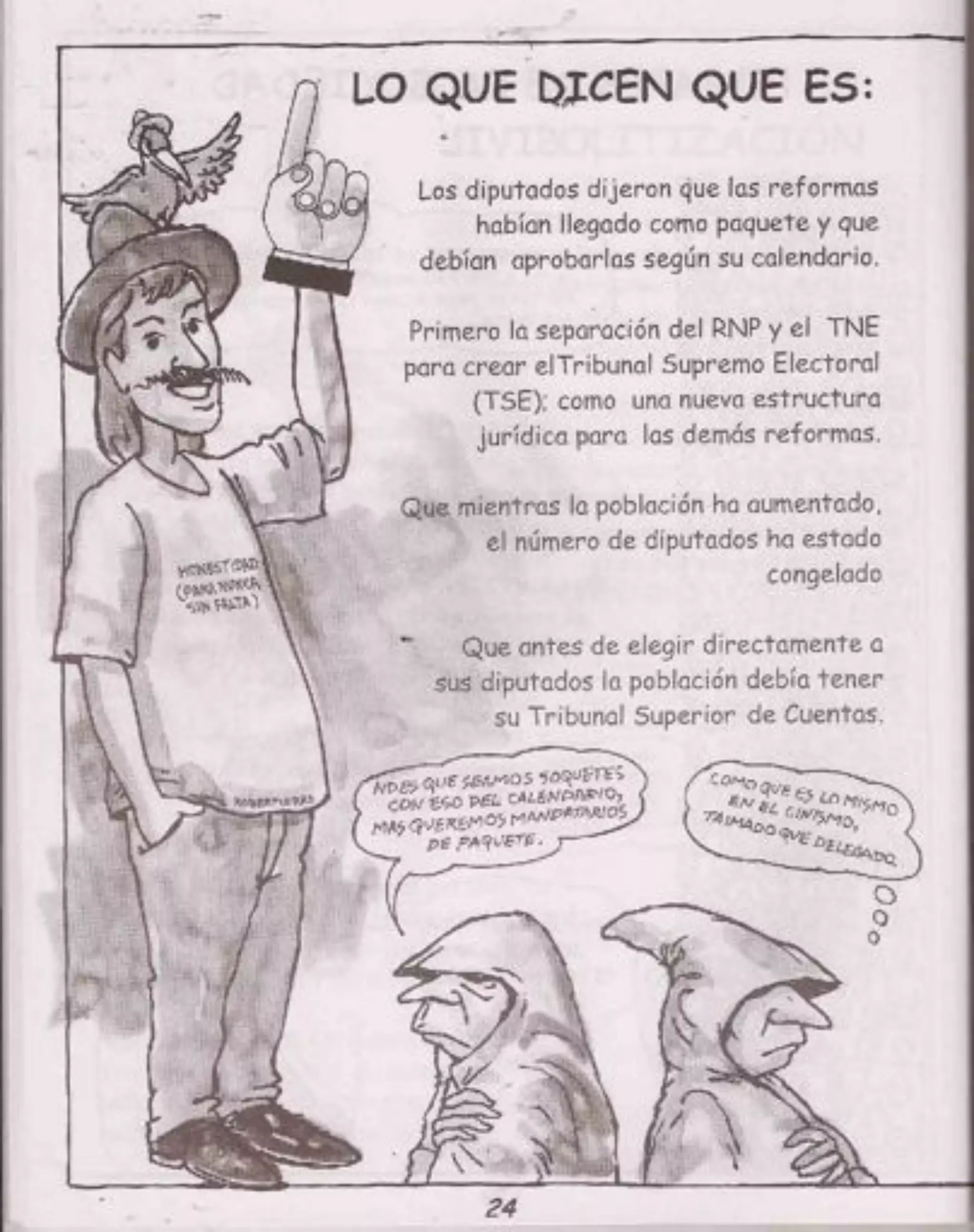 Reforma política de los políticos