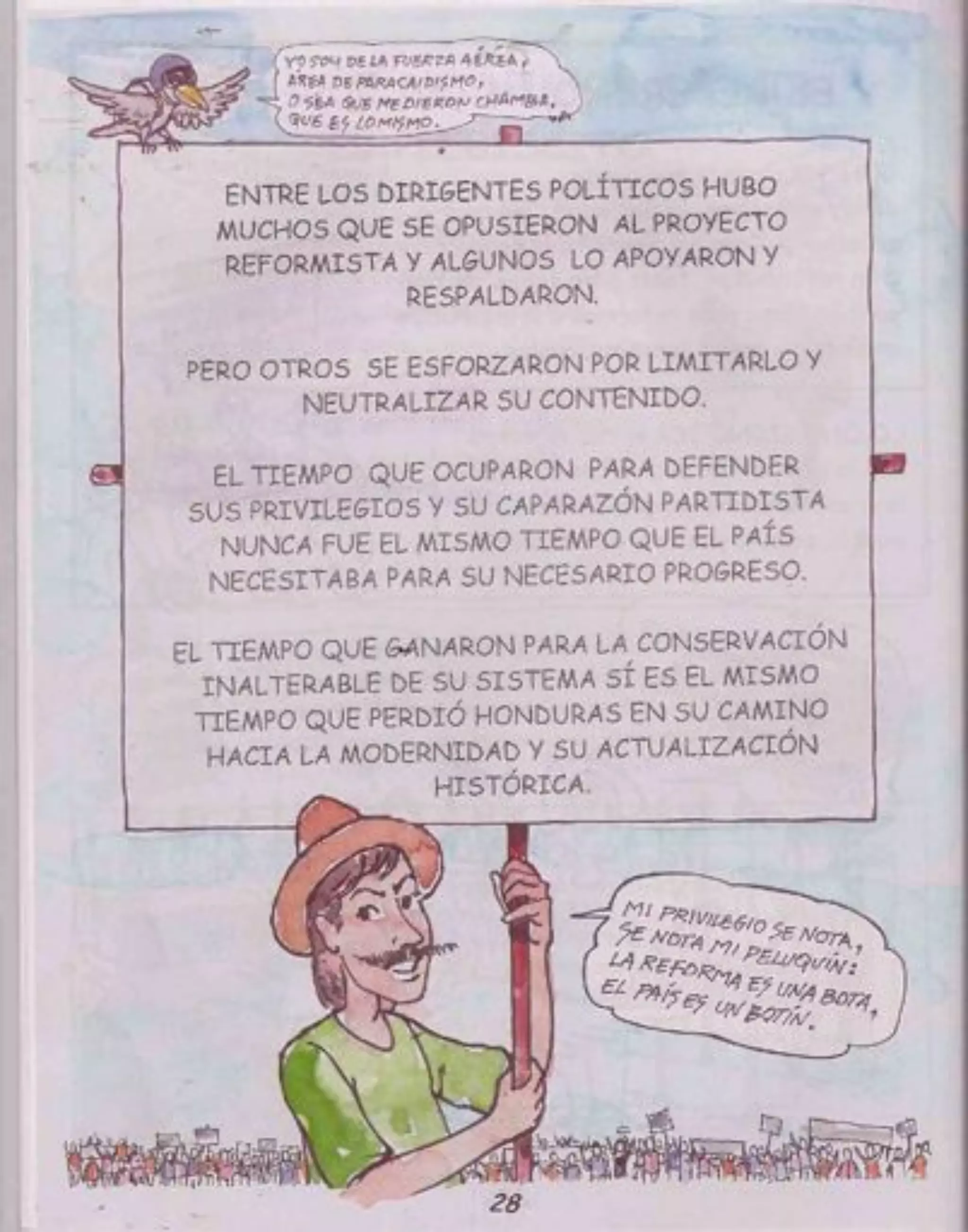 Reforma política de los políticos