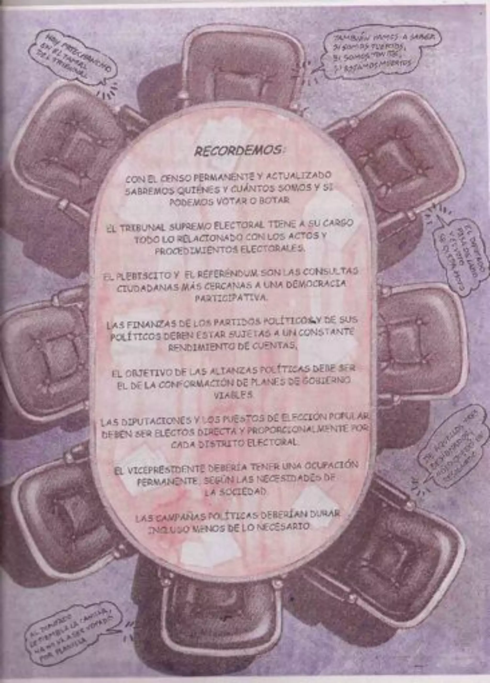 Reforma política de los políticos