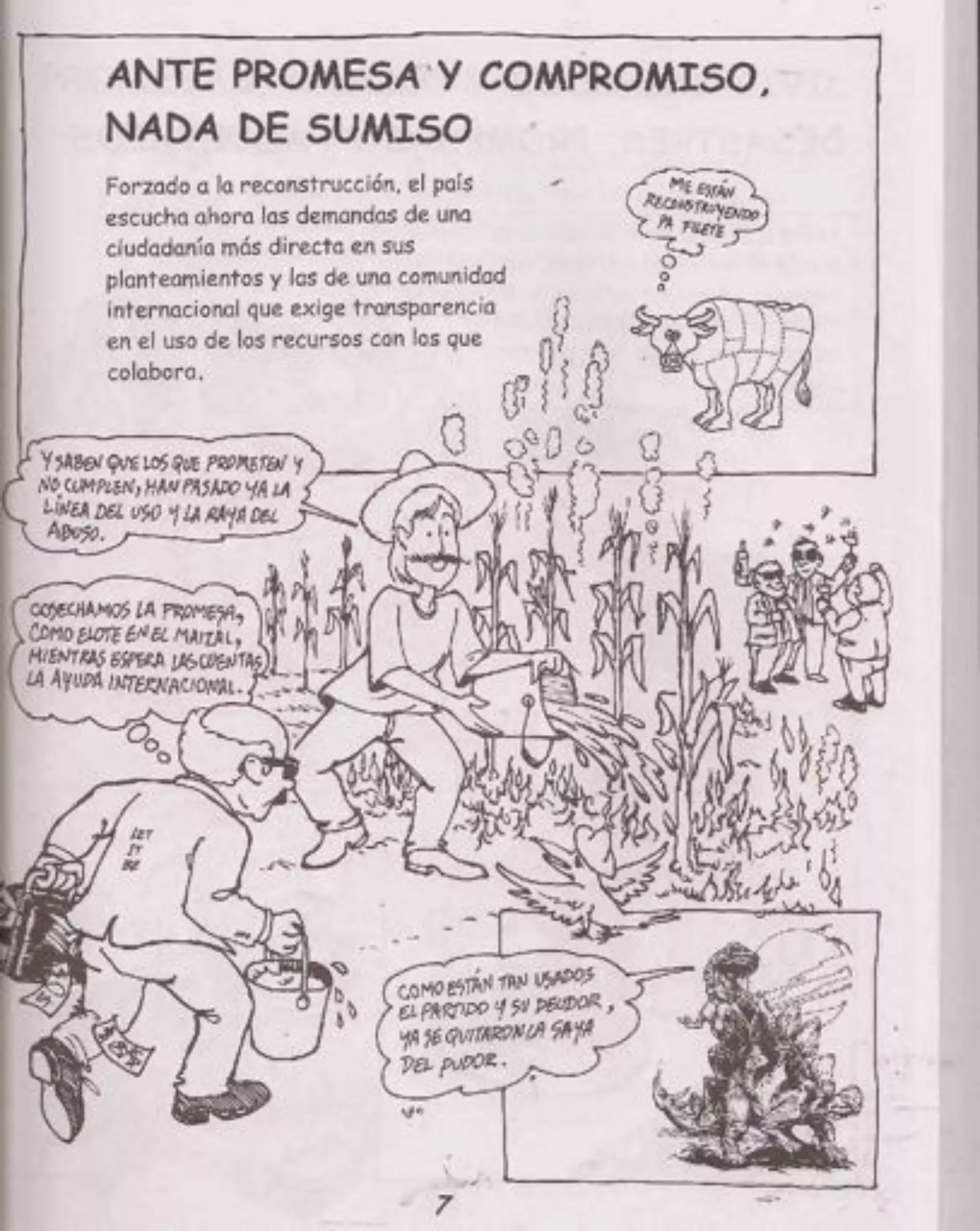 Reforma política de los políticos