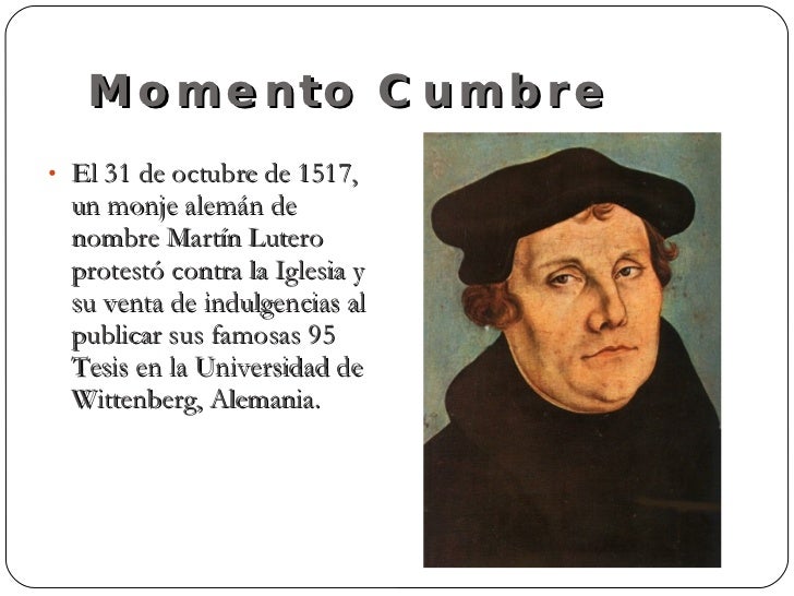 Porque Lutero Se Separo De La Iglesia Catolica