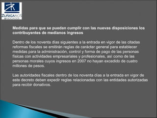 Reformas Al Codigo Fiscal