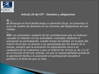 Reformas Al Codigo Fiscal