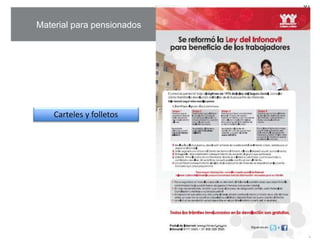 Material para pensionados




    Carteles y folletos
 
