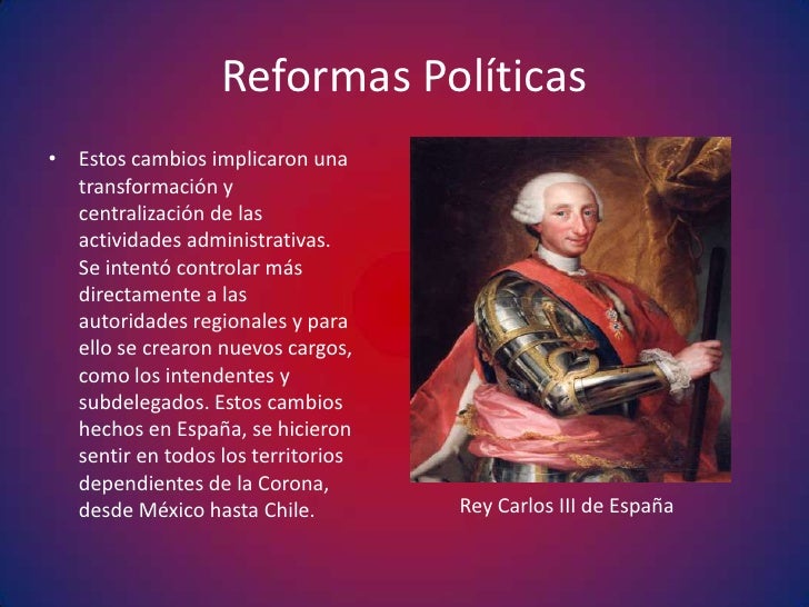 Reformas borbónicas