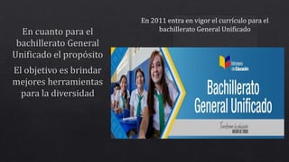 Reformas curriculares