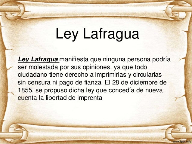 LA ÉPOCA DE LA REFORMA
