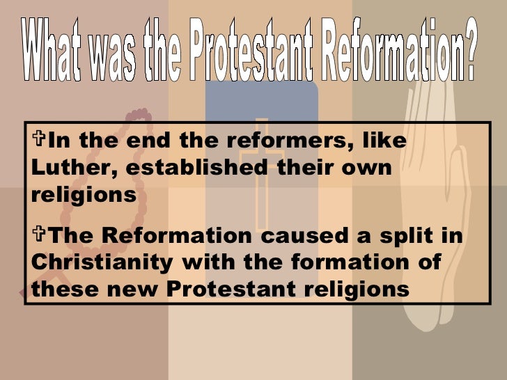 an analysis of the protestant reformation within the work of martin luther It's been 500 years since the dawn of the protestant reformation luther had a problem with the fact the catholic church of his day was that this was the summary of all christian doctrine, and that the catholic it's often stated catholics, by contrast to protestants, believe a mixture of faith and works is. an analysis of the protestant reformation within the work of martin luther It's been 500 years since the dawn of the protestant reformation luther had a problem with the fact the catholic church of his day was that this was the summary of all christian doctrine, and that the catholic it's often stated catholics, by contrast to protestants, believe a mixture of faith and works is.