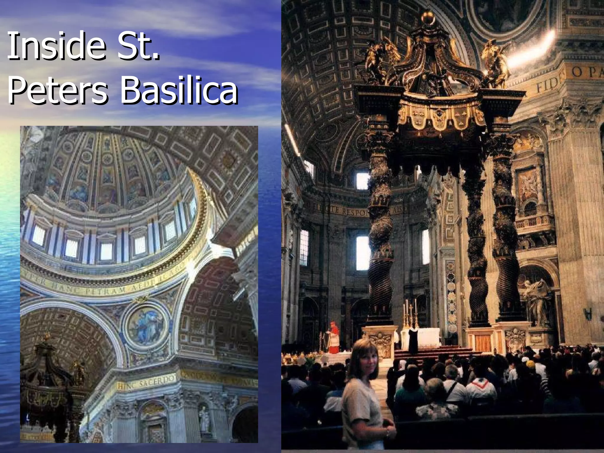Inside St. Peters Basilica 