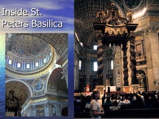 Inside St. Peters Basilica 