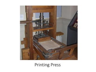Printing Press
 