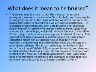 Richard Sibbes: The Bruised Reed