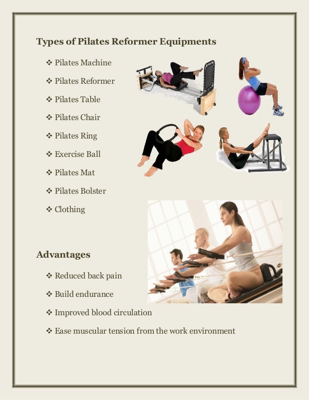 Reformer Pilates Equipment for Sale