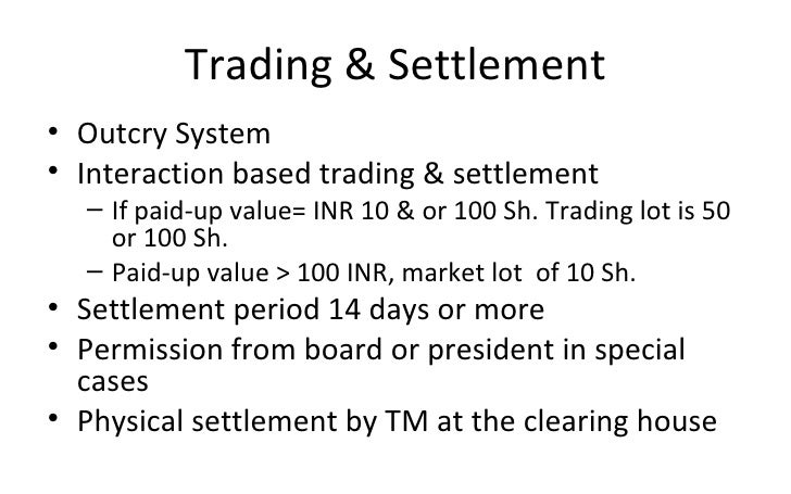 Outcry trading system