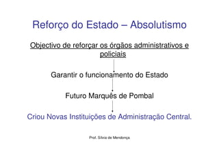 ReforçO Do Estado   Absolutismo