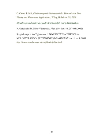 Refractia negativa