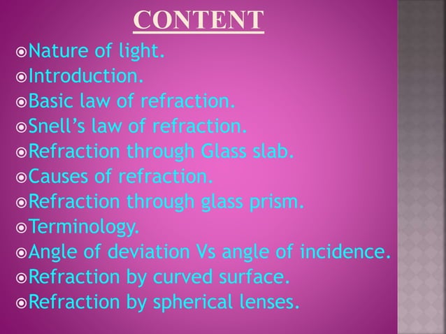 Refraction | PPTX