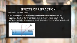 Refraction Depth Refraction and Dispersion of light.pptx
