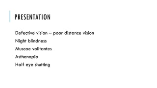 Poor Distance Vision Refractive disorders in ophthalmology.pptx