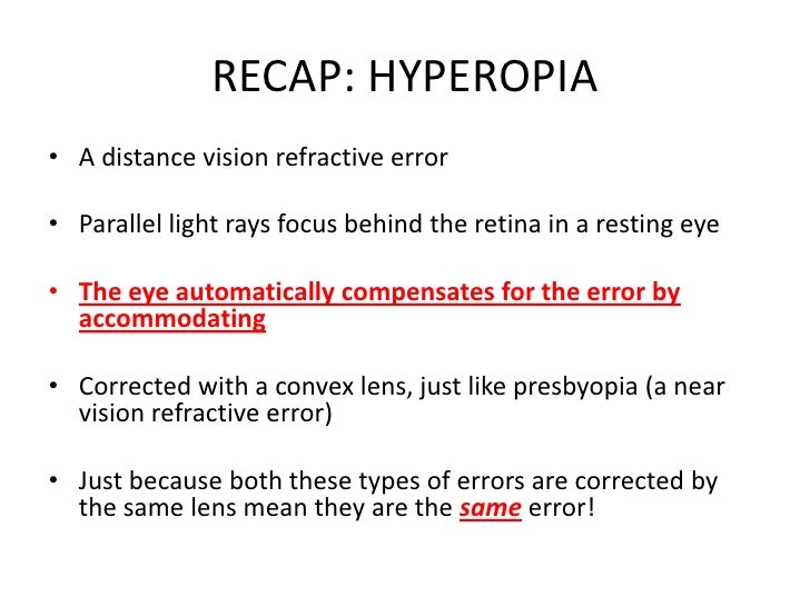 refractive errors of the eye ppt Introduction to ophthalmic optics and refractive errors of the eye.