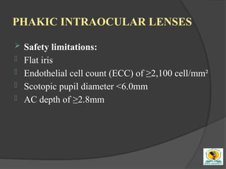 Refractive surgery for undergraduate simply | PPTX
