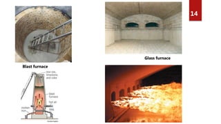 14
Blast furnace
Glass furnace
 