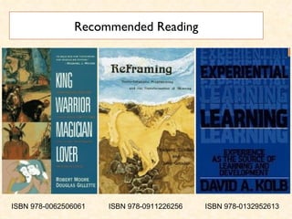 Recommended Reading ISBN  978-0062506061  ISBN  978-0911226256  ISBN  978-0132952613  