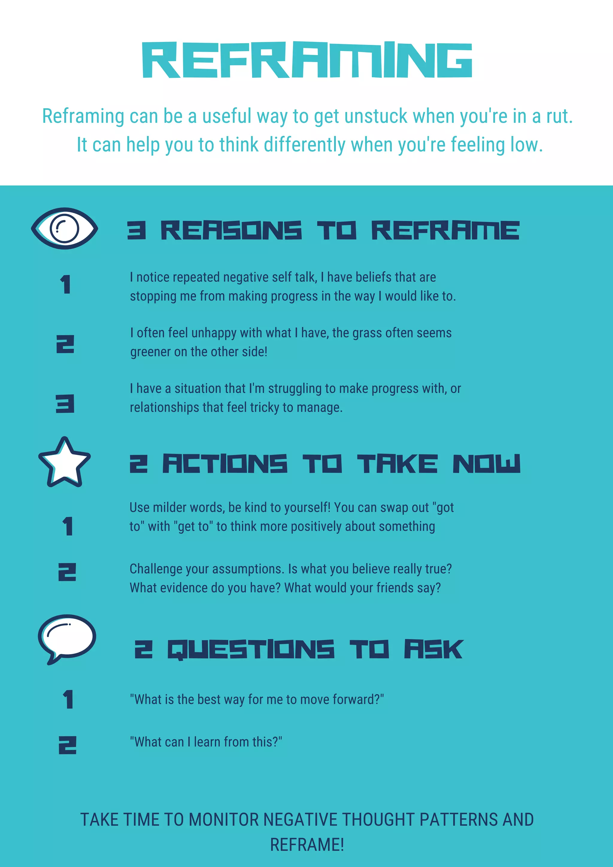 Quick Guide to Reframing | PDF