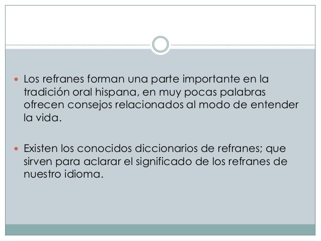 Refranes